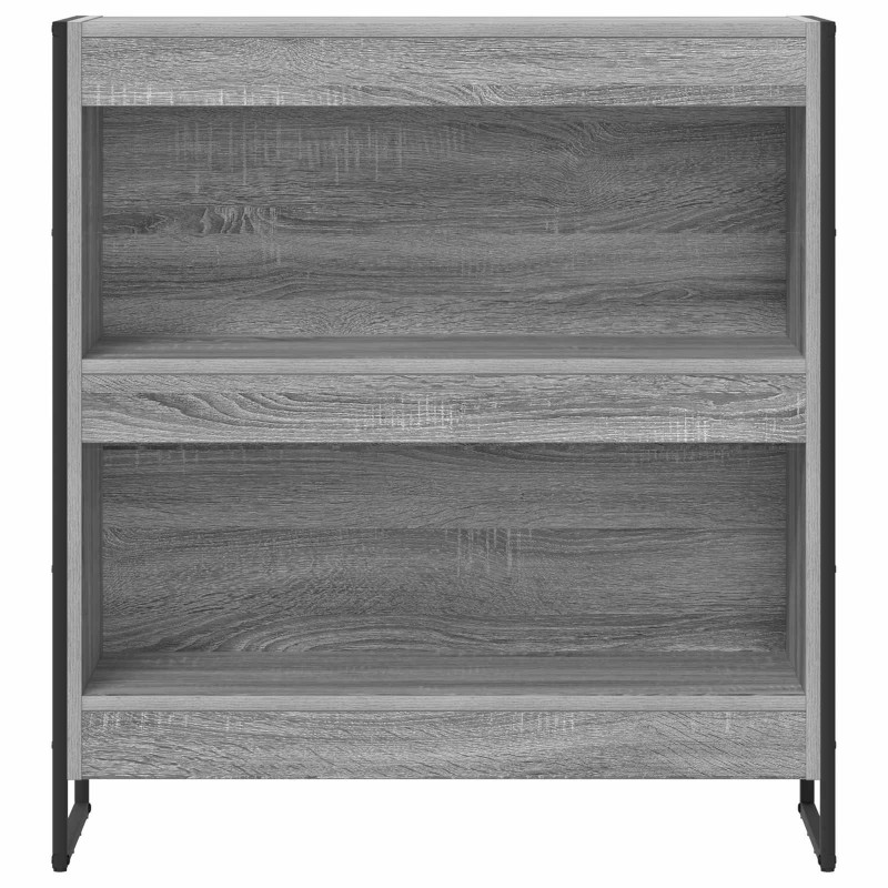 Szafka na książki Szary Sonoma 80 x 30 x 155 cm