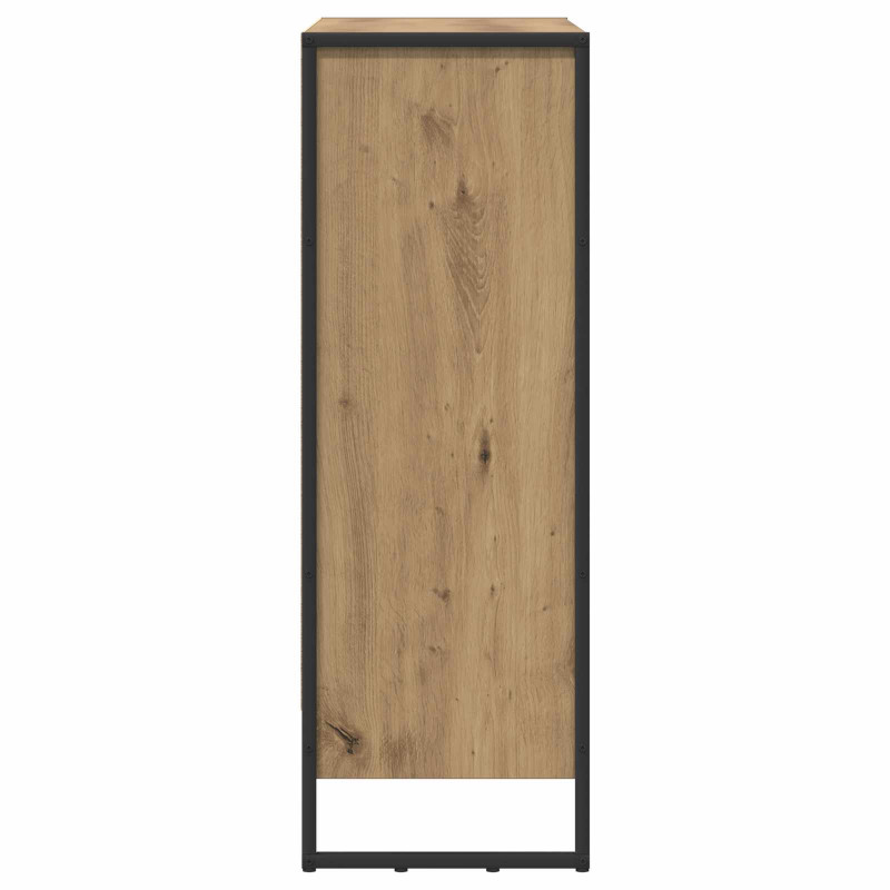 Szafka na książki Dąb rzemieślniczy 80 x 30 x 155 cm