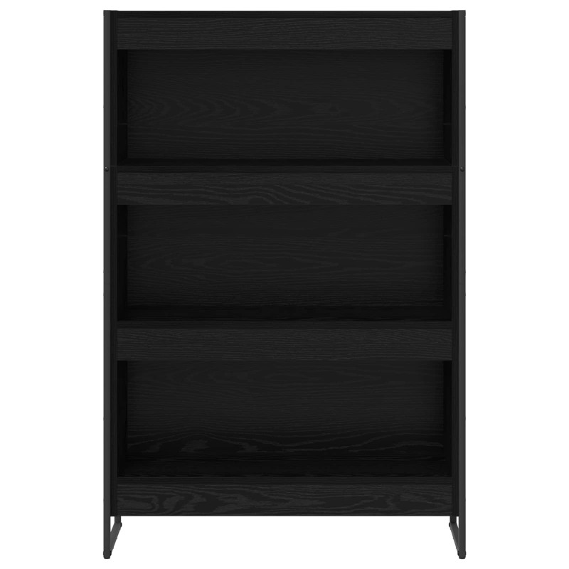 Szafka na książki Czarny Dąb 80 x 30 x 155 cm