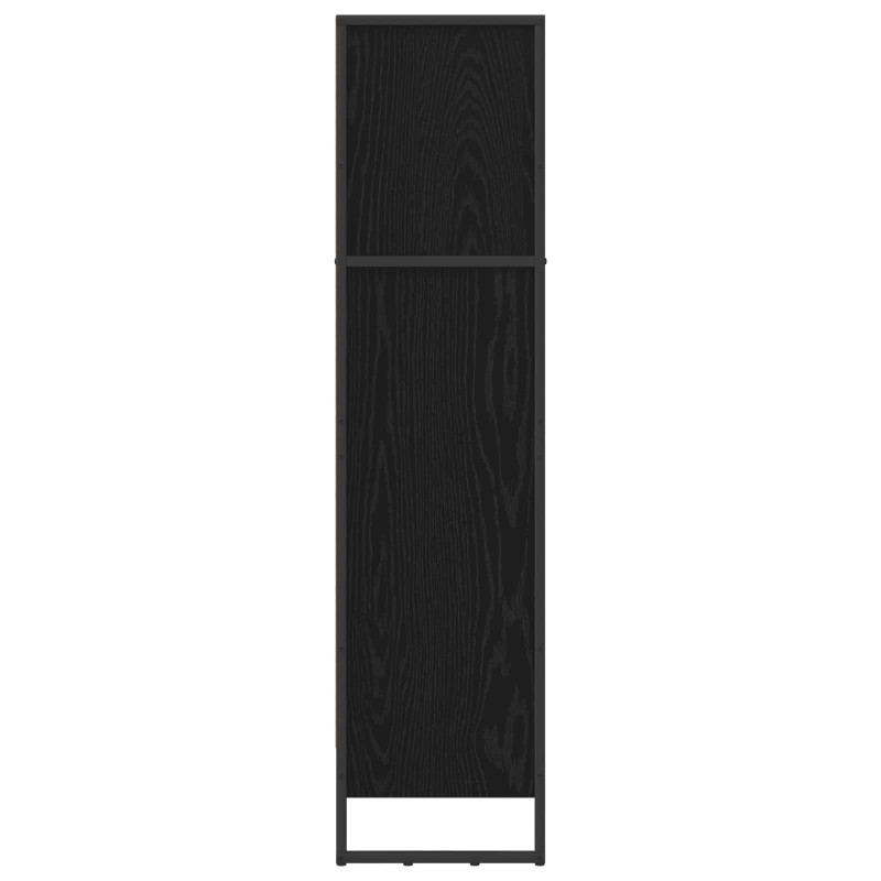 Szafka na książki Czarny Dąb 80 x 30 x 155 cm