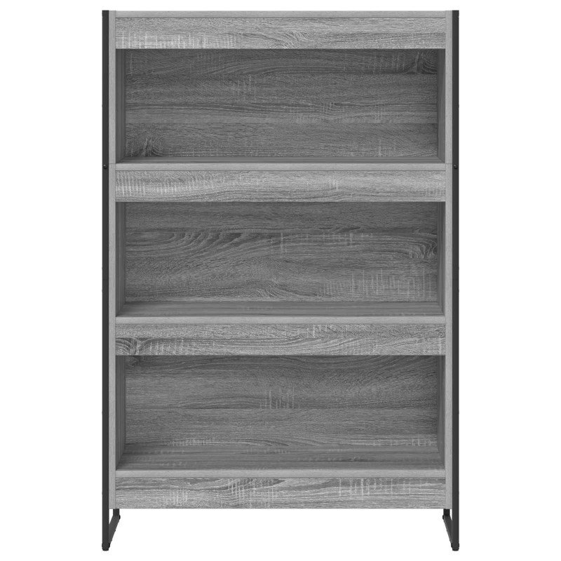 Szafka na książki Szary Sonoma 80 x 30 x 155 cm