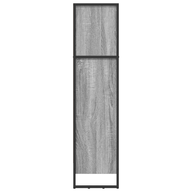 Szafka na książki Szary Sonoma 80 x 30 x 155 cm