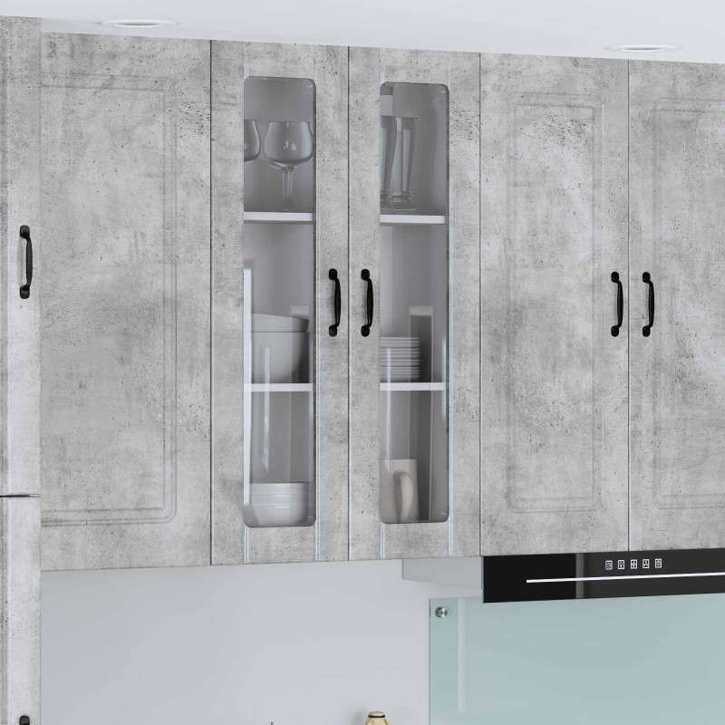 Szafka kuchenna wisząca Betonowy szary 60 x 31 x 100 cm