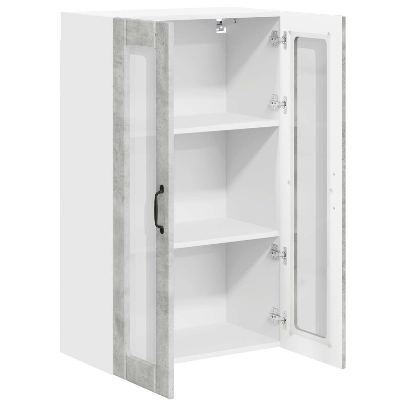 Szafka kuchenna wisząca Betonowy szary 60 x 31 x 100 cm