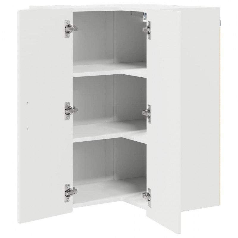 Szafka kuchenna Biały 57 x 57 x 80 cm Materiał drewnopochodny