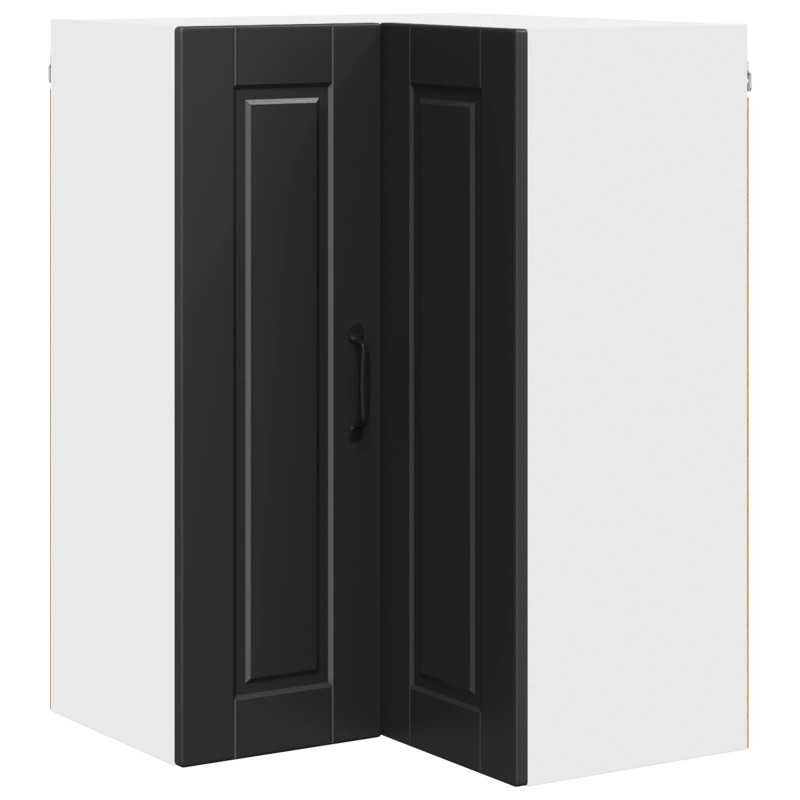 Szafka kuchenna Czarny 57 x 57 x 80 cm Materiał drewnopochodny