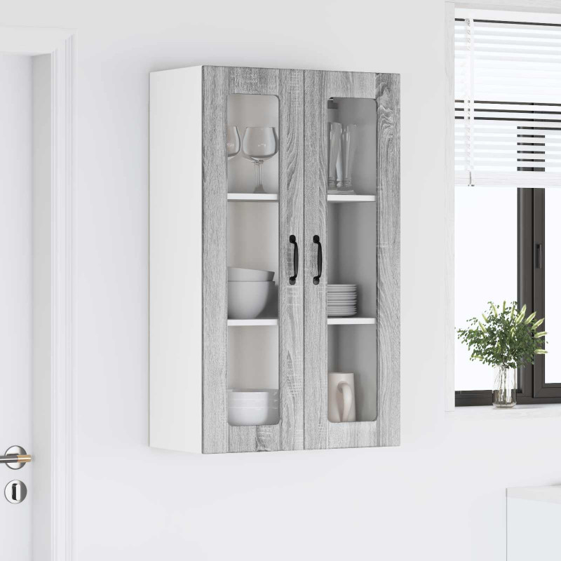 Szafka kuchenna wisząca Szary Sonoma 60 x 31 x 100 cm