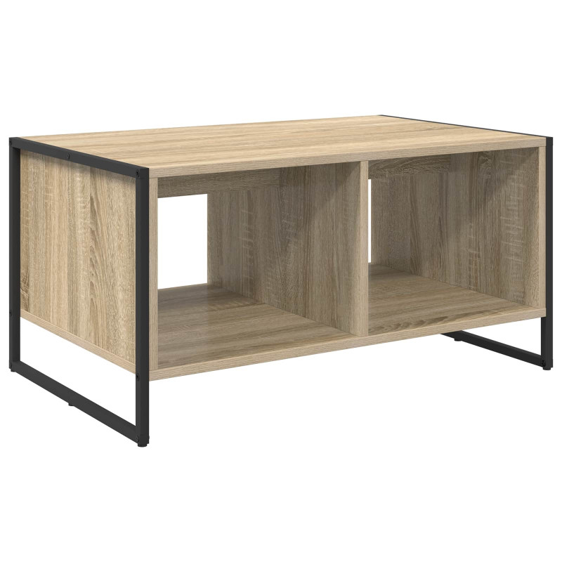 Stolik kawowy Sonoma 80 x 50 x 40 cm Materiał drewnopochodny