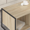 Stolik kawowy Sonoma 80 x 50 x 40 cm Materiał drewnopochodny