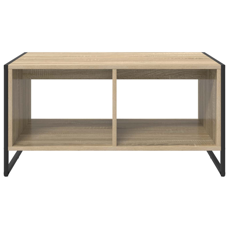 Stolik kawowy Sonoma 80 x 50 x 40 cm Materiał drewnopochodny