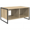 Stolik kawowy Sonoma 80 x 50 x 40 cm Materiał drewnopochodny