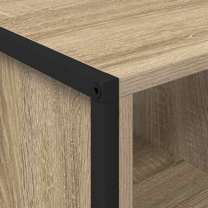Stolik kawowy Sonoma 80 x 50 x 40 cm Materiał drewnopochodny