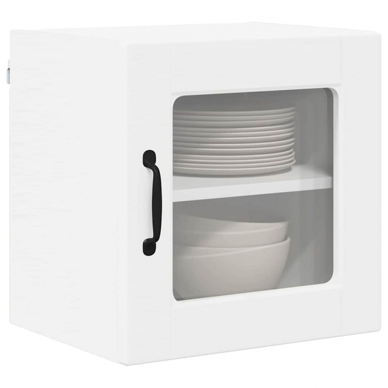 Szafka kuchenna z półką z drzwiami 2 pcs Biały 40 x 31 x 40 cm