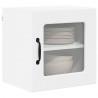 Szafka kuchenna z półką z drzwiami 2 pcs Biały 40 x 31 x 40 cm
