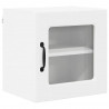 Szafka kuchenna z półką z drzwiami 2 pcs Biały 40 x 31 x 40 cm