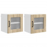 Szafka kuchenna z półką 2 pcs Dąb Sonoma 40 x 31 x 40 cm