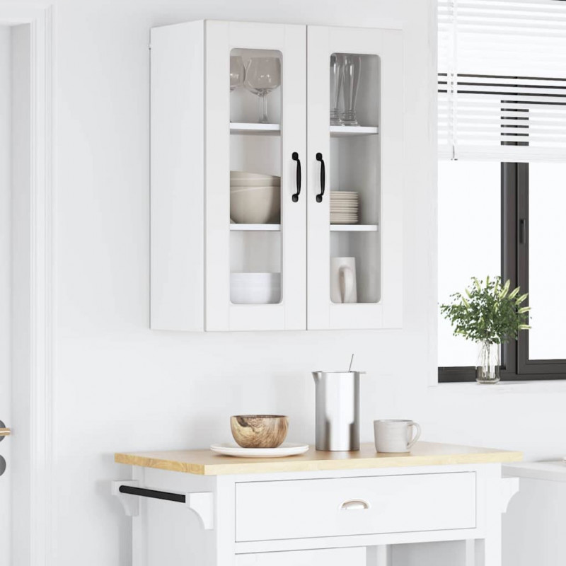 Szafka kuchenna Biały 60 x 31 x 80 cm Materiał drewnopochodny