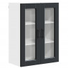 Szafka kuchenna Czarny 60 x 31 x 80 cm Materiał drewnopochodny