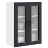 Szafka kuchenna Czarny 60 x 31 x 80 cm Materiał drewnopochodny