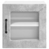 Szafka kuchenna z półką 2 pcs Betonowy szary 40 x 31 x 40 cm
