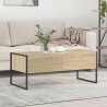Stolik kawowy Sonoma 100 x 46 x 40 cm Materiał drewnopochodny