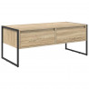 Stolik kawowy Sonoma 100 x 46 x 40 cm Materiał drewnopochodny