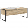 Stolik kawowy Sonoma 100 x 46 x 40 cm Materiał drewnopochodny