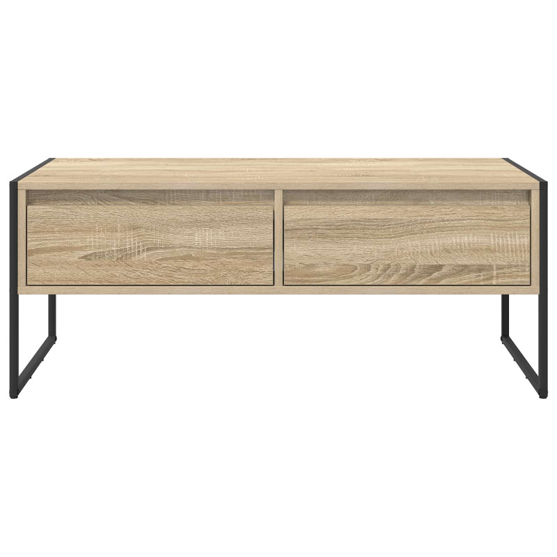 Stolik kawowy Sonoma 100 x 46 x 40 cm Materiał drewnopochodny