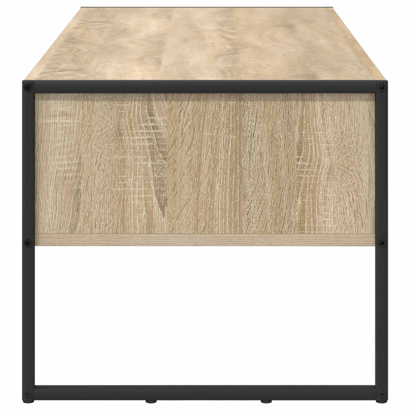 Stolik kawowy Sonoma 100 x 46 x 40 cm Materiał drewnopochodny