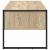 Stolik kawowy Sonoma 100 x 46 x 40 cm Materiał drewnopochodny