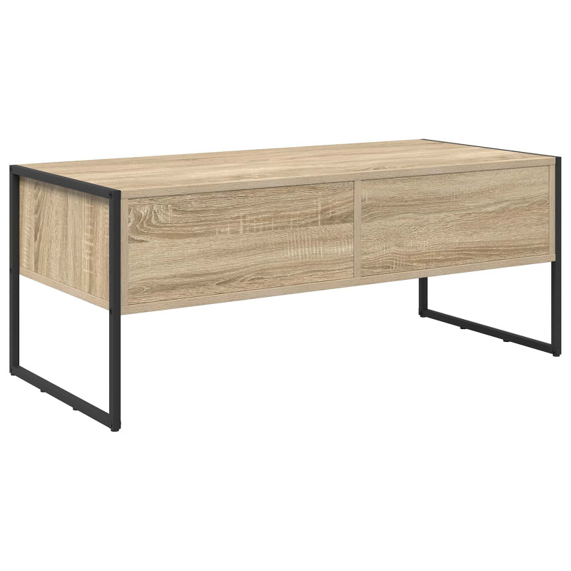 Stolik kawowy Sonoma 100 x 46 x 40 cm Materiał drewnopochodny
