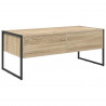 Stolik kawowy Sonoma 100 x 46 x 40 cm Materiał drewnopochodny