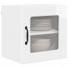 Szafka kuchenna 2 pcs Wysoki połysk biały 40 x 31 x 40 cm