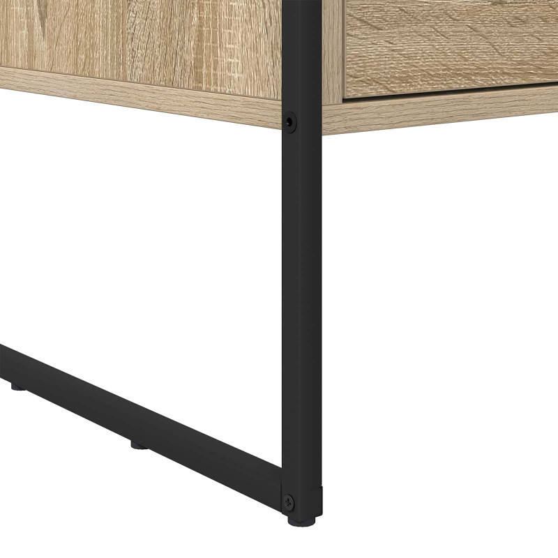 Stolik kawowy Sonoma 100 x 46 x 40 cm Materiał drewnopochodny