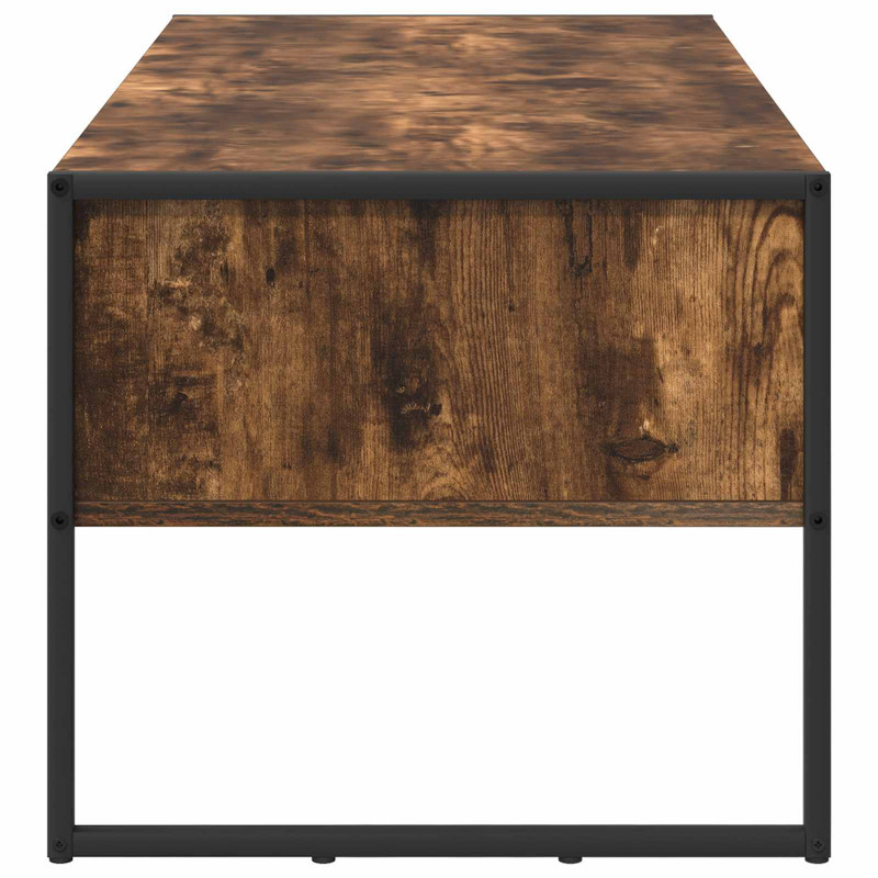 Stolik kawowy z szufladą Dąb dymny 100 x 46 x 40 cm