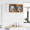 Szafka kuchenna z półką 2 pcs Dąb wędzony 40 x 31 x 40 cm