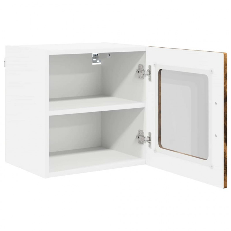 Szafka kuchenna z półką 2 pcs Dąb wędzony 40 x 31 x 40 cm