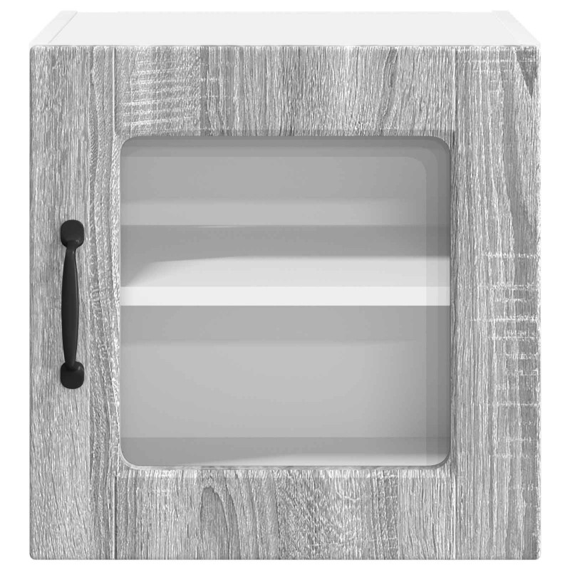 Szafka kuchenna z półką 2 pcs Szary Sonoma 40 x 31 x 40 cm