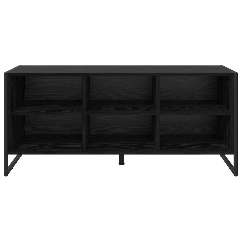 Szafka na buty z przechowywaniem Czarny Dąb 60 x 35 x 44 cm