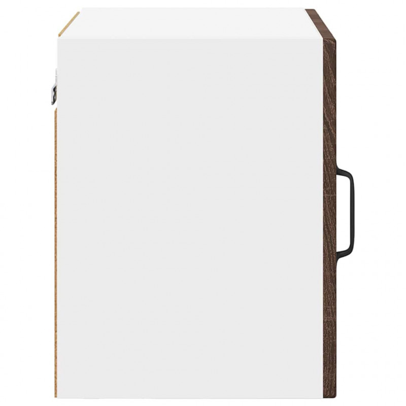 Szafka kuchenna z półką 2 pcs Brązowy dąb 40 x 31 x 40 cm