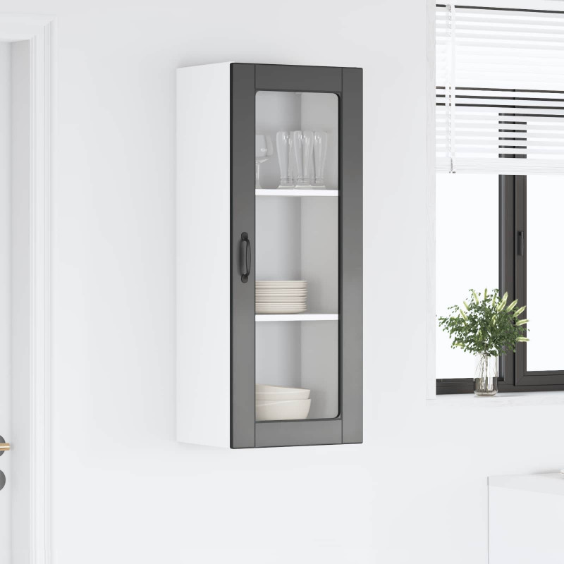 Szafka kuchenna Czarny 40 x 31 x 100 cm Materiał drewnopochodny