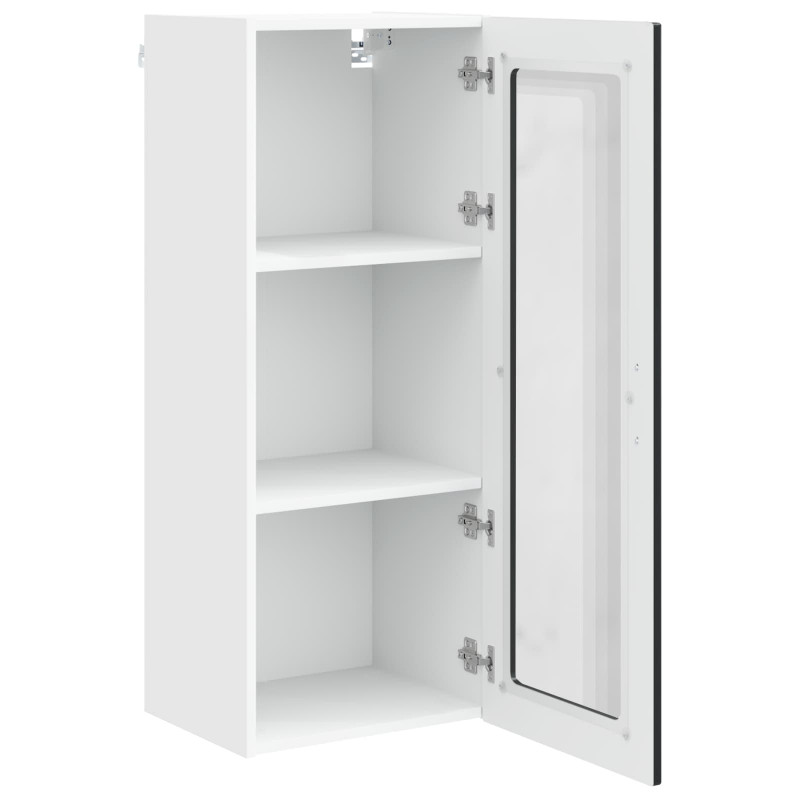 Szafka kuchenna Czarny 40 x 31 x 100 cm Materiał drewnopochodny