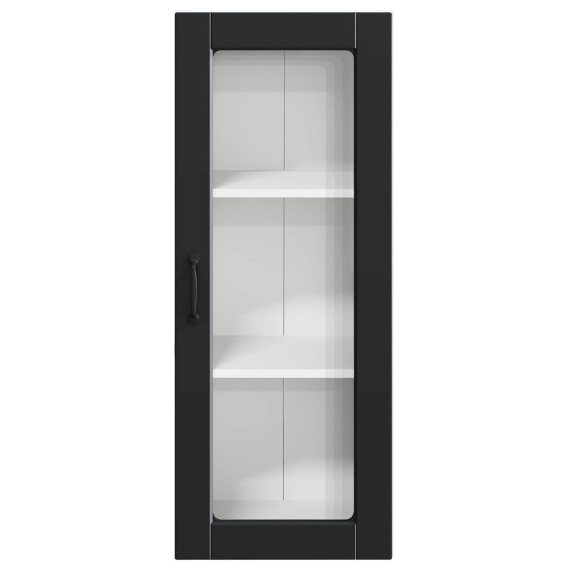 Szafka kuchenna Czarny 40 x 31 x 100 cm Materiał drewnopochodny