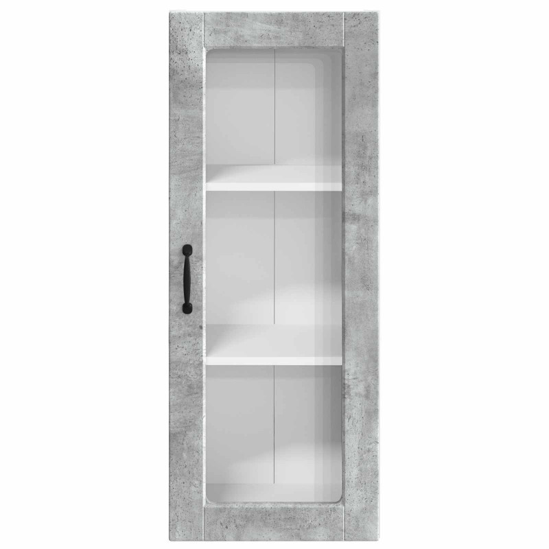 Szafka kuchenna z półką Betonowy szary 40 x 31 x 100 cm