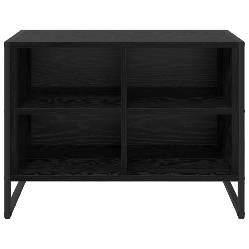 Szafka na buty z przechowywaniem Czarny Dąb 60 x 35 x 44 cm