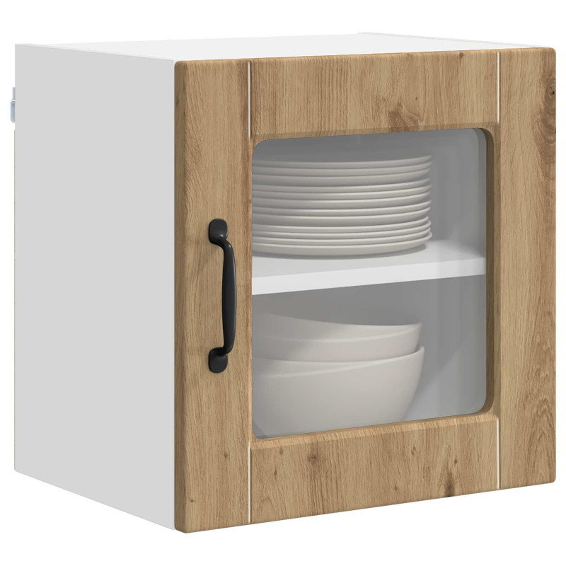 Szafka kuchenna z półką 2 pcs Dąb rzemieślniczy 40 x 31 x 40 cm