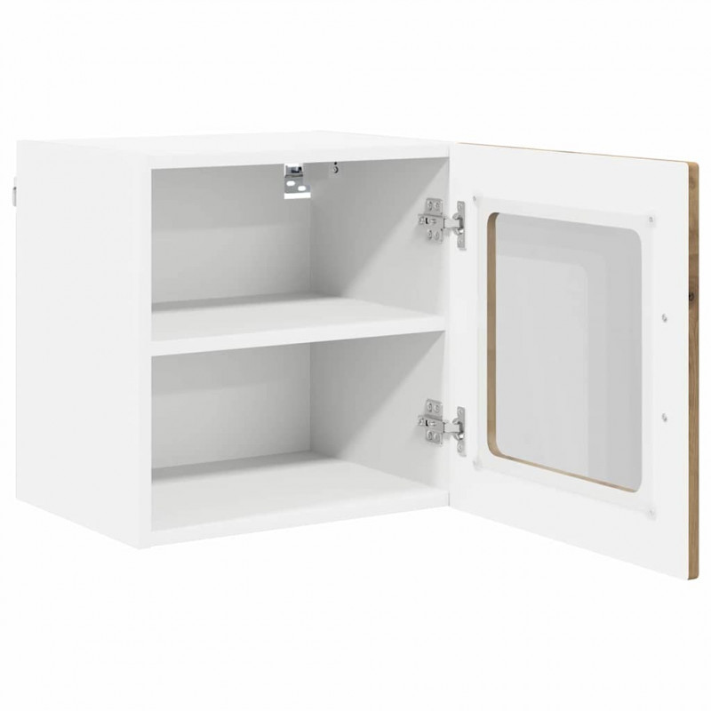 Szafka kuchenna z półką 2 pcs Dąb rzemieślniczy 40 x 31 x 40 cm