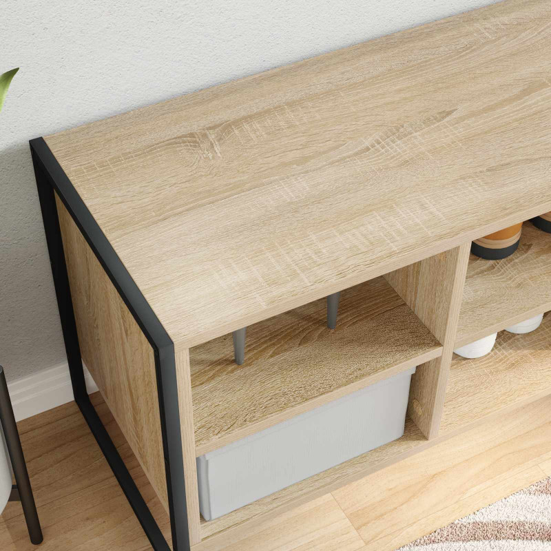 Szafka na buty Sonoma 60 x 35 x 44 cm Materiał drewnopochodny