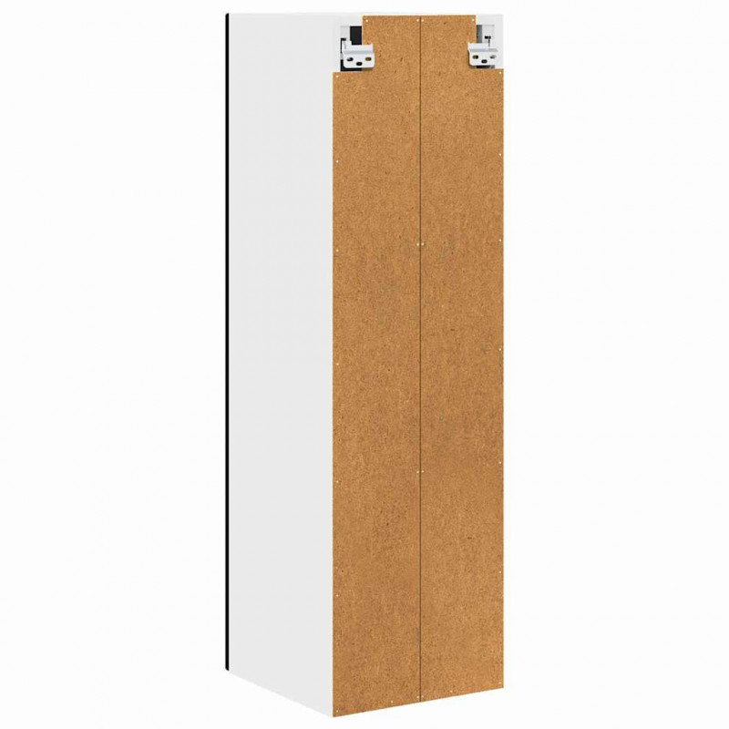 Szafka kuchenna Czarny 30 x 31 x 100 cm Materiał drewnopochodny
