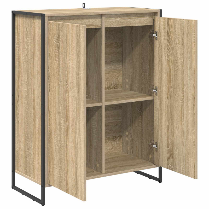 Szafka na buty Sonoma 79 x 36 x 100 cm Materiał drewnopochodny